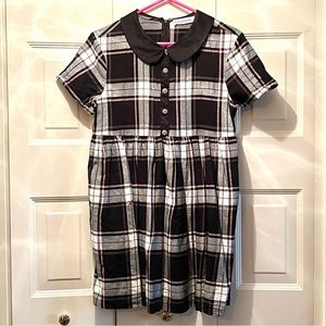 Black Friday plaid babydoll dress